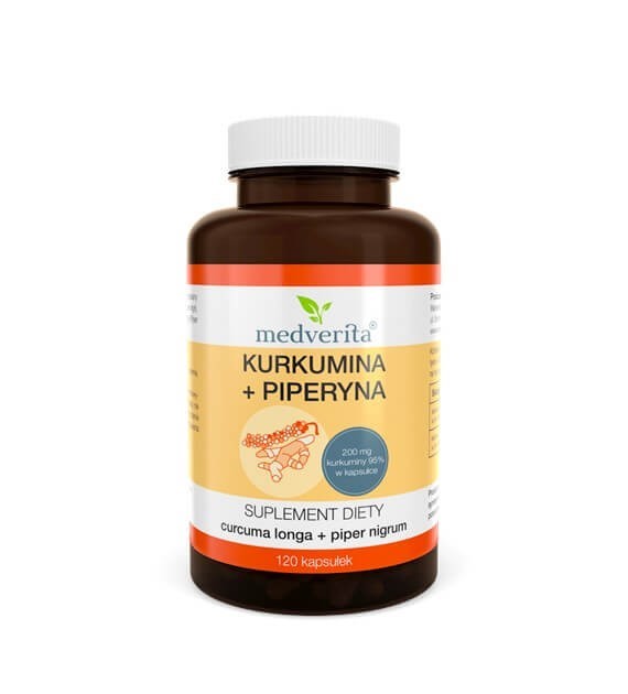 Medverita Kurkumina Piperyna 120 K