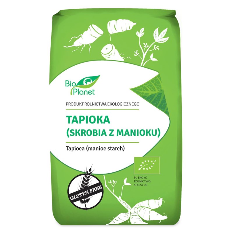 BIO PLANET Tapioka (skrobia z Manioku) BIO 400g BIO PLANET Tapioka (skrobia z Manioku) BIO 400g