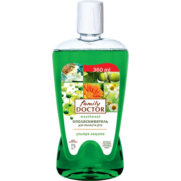 Family Doctor Płyn do płukania jamy ustnej 360 ml