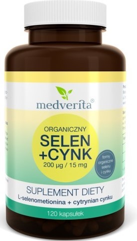 Medverita Selen Cynk 120 K
