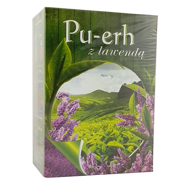 Asz Herbata Pu-Erh Z Lawendą 40X2,2G