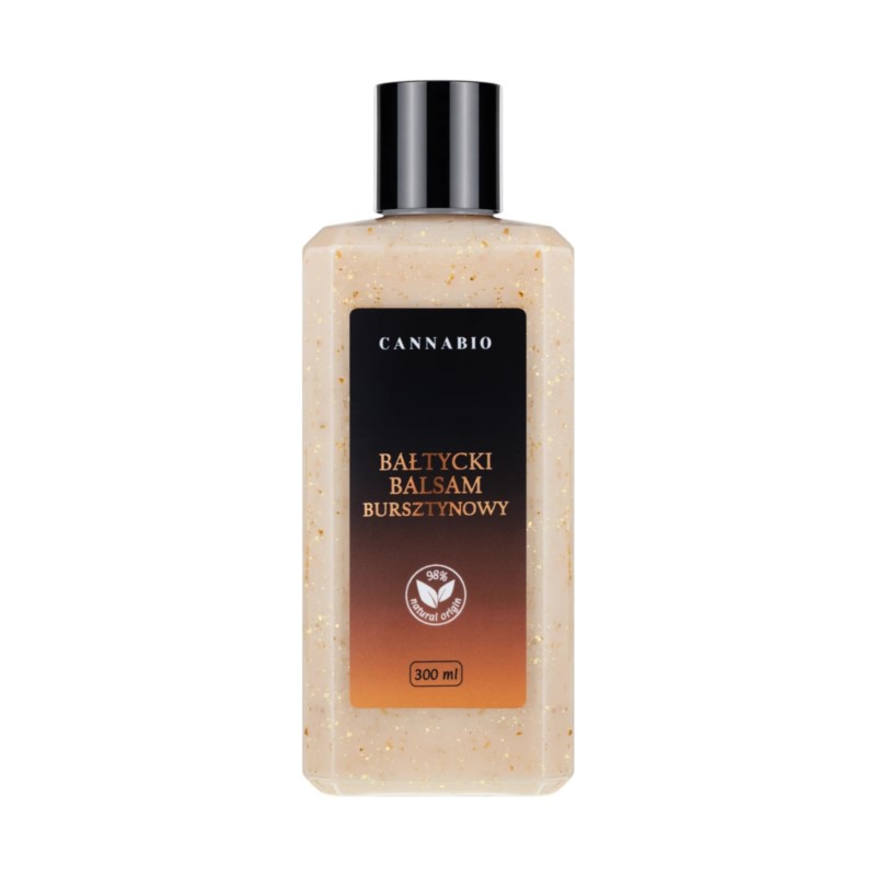 CANNABIO Bałtycki Balsam Bursztynowy 300 ml CANNABIO Bałtycki Balsam Bursztynowy 300 ml