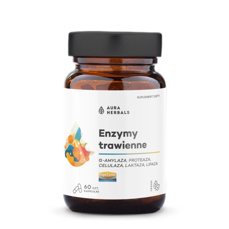 Aura Herbals Enzymy Trawienne 60 szt Aura Herbals Enzymy Trawienne 60 szt