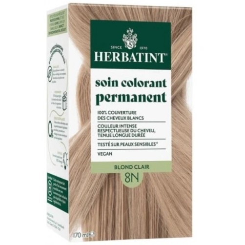 Herbatint Farba w żelu 8N Jasny Blond 150 ml