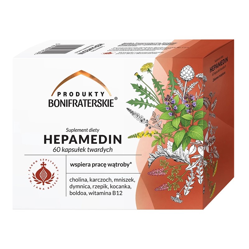 Produkty Bonifraterskie Hepamedin 60 k Produkty Bonifraterskie Hepamedin 60 k