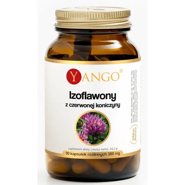 Yango Izoflawony z czerwonej koniczyny 90 k Yango Izoflawony z czerwonej koniczyny 90 k