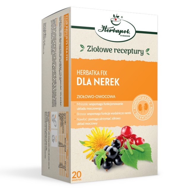 Herbapol Herbatka Fix Dla Nerek 20 saszetek Herbapol Herbatka Fix Dla Nerek 20 saszetek
