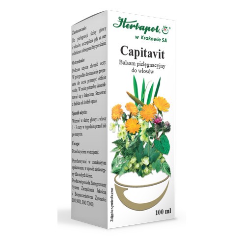Herbapol Capitavit 100 ml balsam do włosów