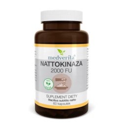 Medverita Nattokinaza 2000 FU 60 k Medverita Nattokinaza 2000 FU 60 k
