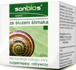 Sanbios Krem Ze Śluzem Ślimaka 50 ml