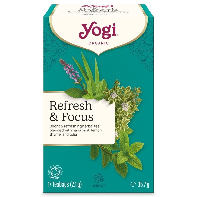 Yogi Tea REFRESH&FOCUS 17 t. Yogi Tea REFRESH&FOCUS 17 t.