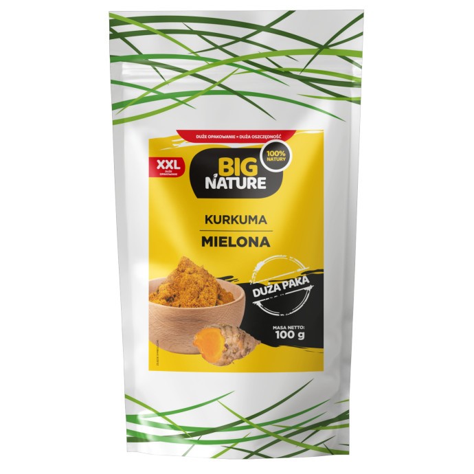 Big Nature Kurkuma Mielona 100 g Big Nature Kurkuma Mielona 100 g