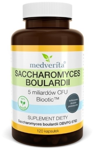 Medverita Saccharomyces Boulardii 120 k Medverita Saccharomyces Boulardii 120 k