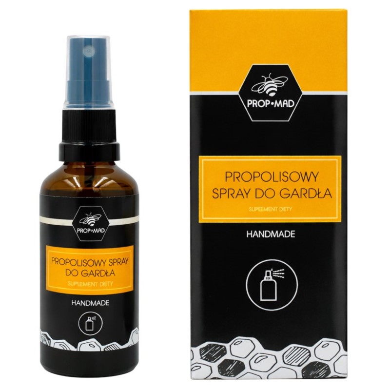 PROP-MAD Propolisowy Spray do Gardła 50 ml PROP-MAD Propolisowy Spray do Gardła 50 ml