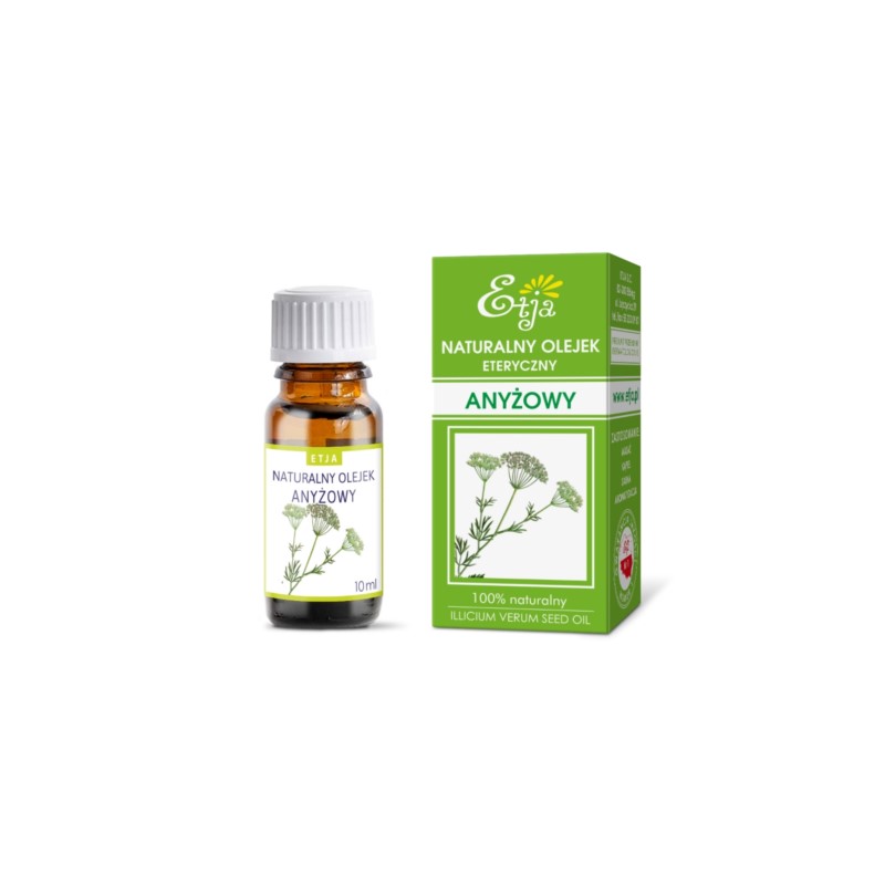 Etja Olejek Anyżowy 10Ml Wspomaga Układ Pokarmowy Etja Olejek Anyżowy 10Ml Wspomaga Układ Pokarmowy