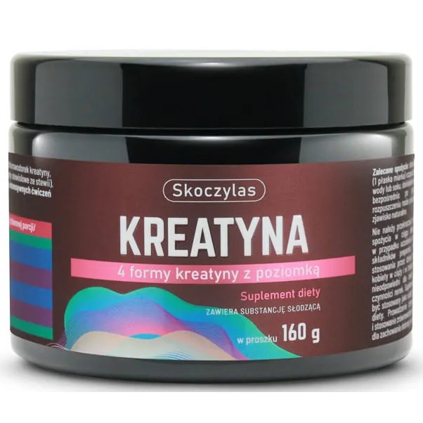 Skoczylas Kreatyna 160 g poziomkowa Skoczylas Kreatyna 160 g poziomkowa