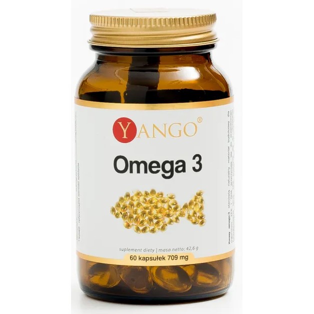 Yango Omega 3 Kwasy Tłuszczowe 709 mg 60 K