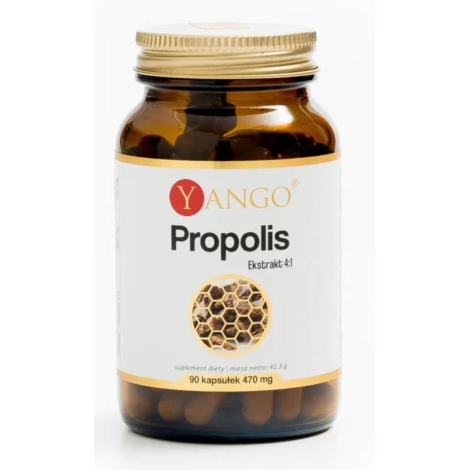 Yango Propolis Ekstrakt 4:1 90 k Yango Propolis Ekstrakt 4:1 90 k