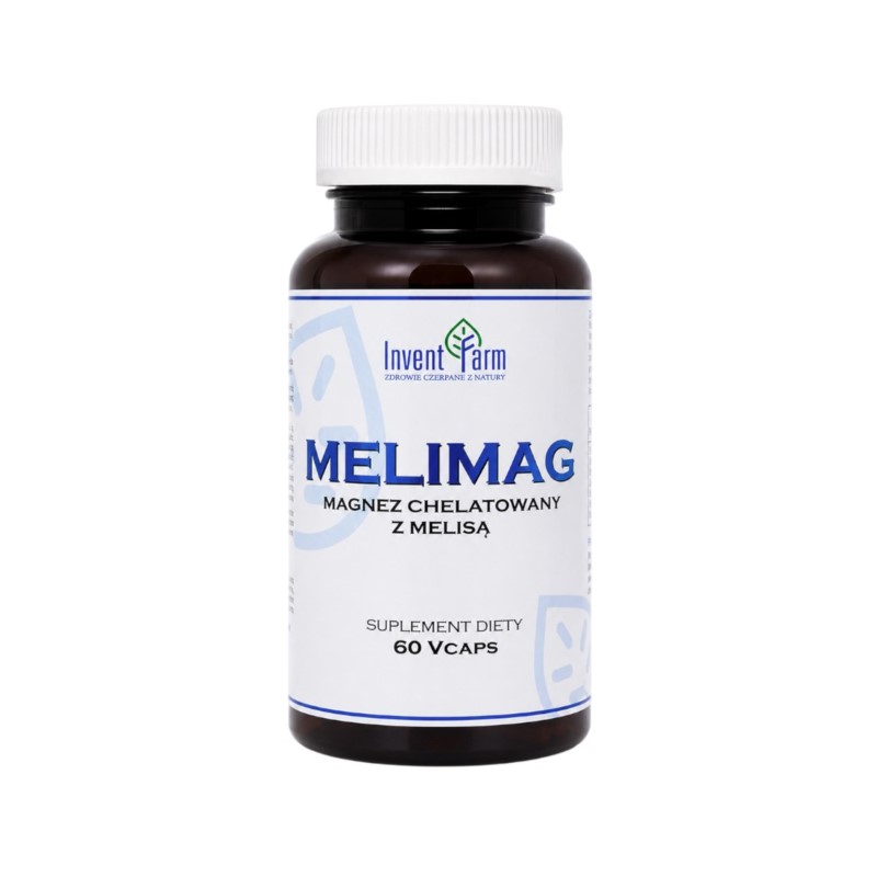 Invent Melimag magnez z chelatowaną melisą 60 k Invent Melimag magnez z chelatowaną melisą 60 k