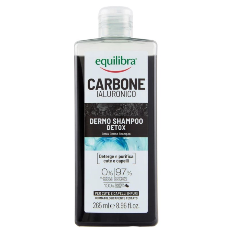 Equilibra Szampon Z Węglem Aktywnym 265 ml Equilibra Szampon Z Węglem Aktywnym 265 ml