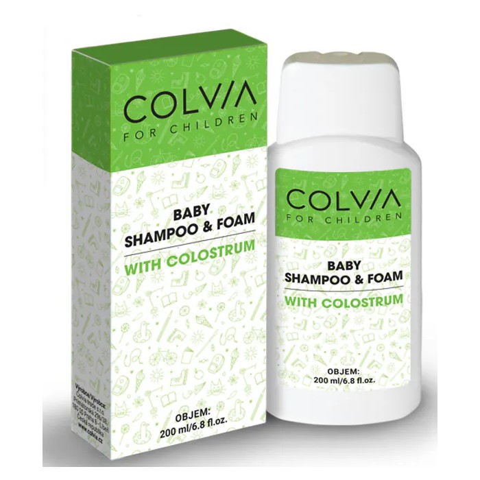 COLVIA Szampon i piana do kąpieli dla dzieci 200ml