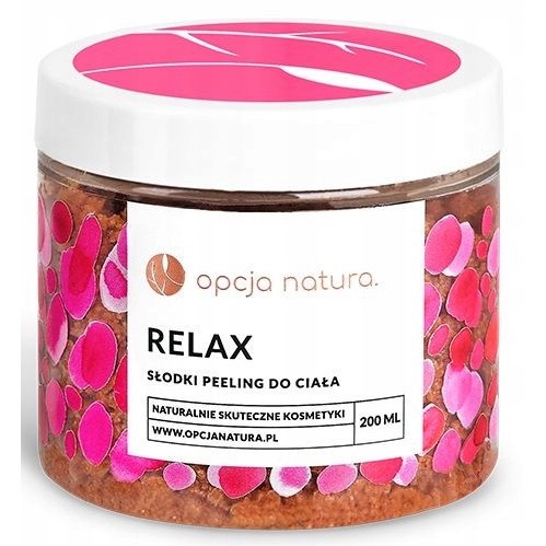 Opcja Natura RELAX Słodki peeling do ciała 210 g Opcja Natura RELAX Słodki peeling do ciała 210 g