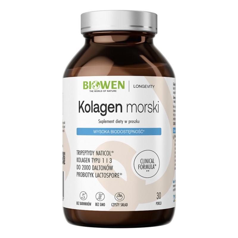 Biowen Kolagen Morski typu I i III 225 g