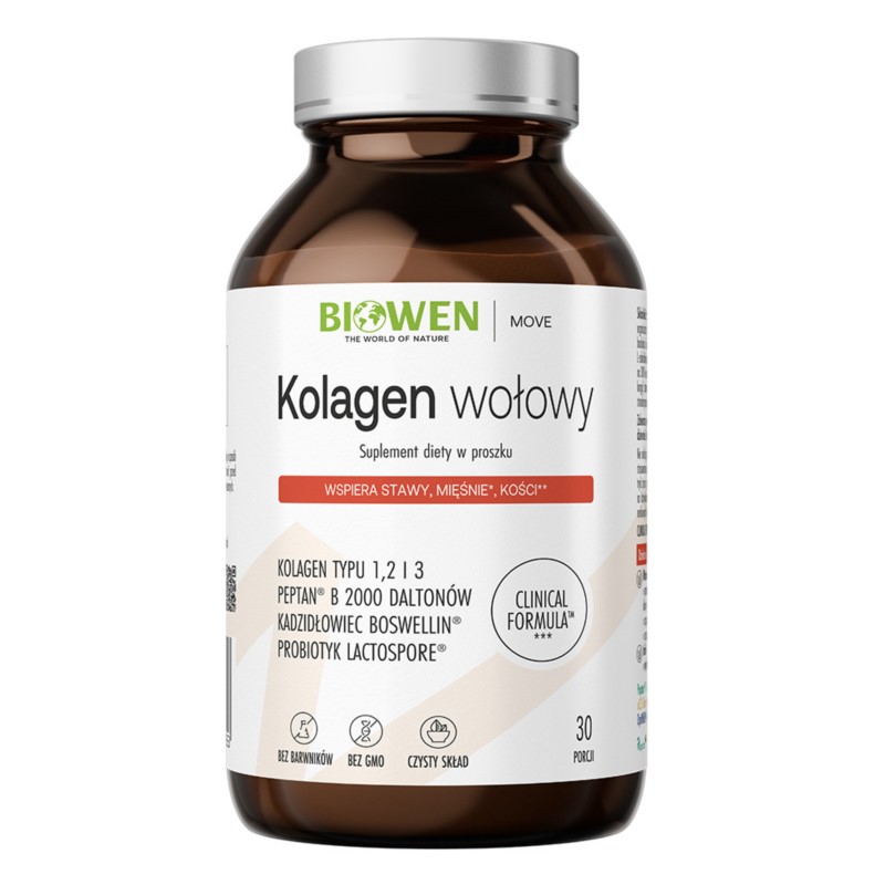 Biowen Kolagen Wołowy 225 g Biowen Kolagen Wołowy 225 g