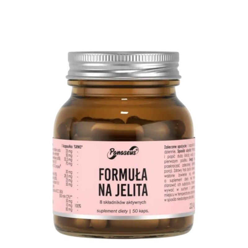 Panaseus Formuła na jelita 50 k Panaseus Formuła na jelita 50 k