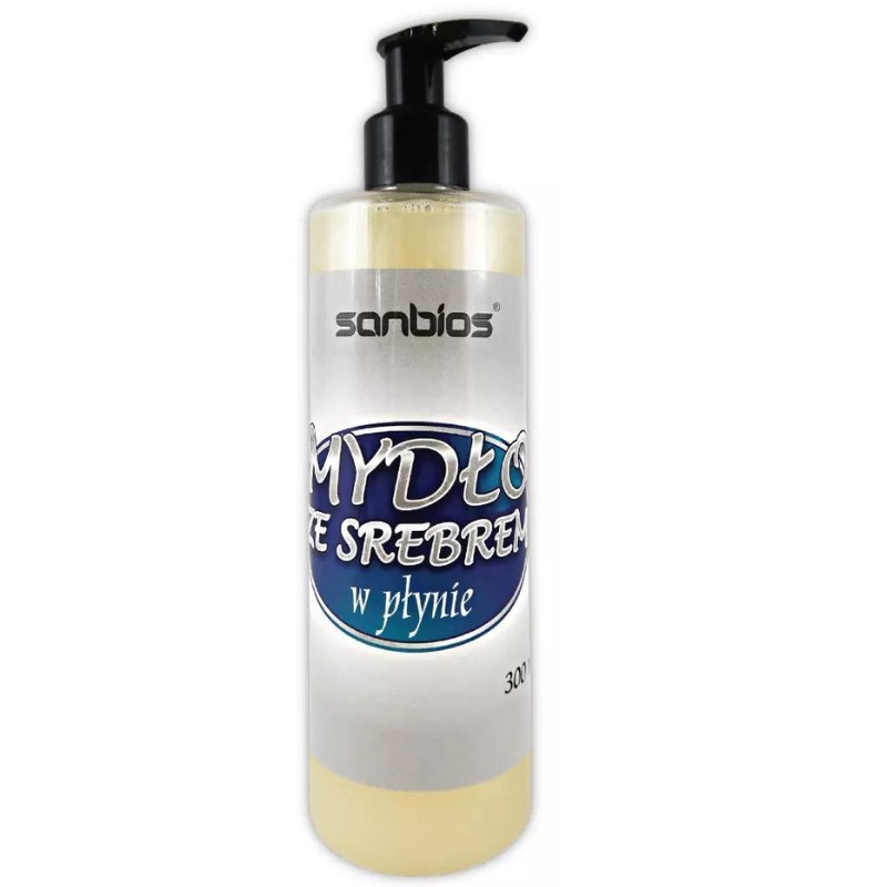Sanbios Mydło W Płynie Ze Srebrem 300 ml