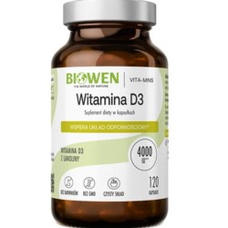 Biowen Witamina D3 4000 120 k