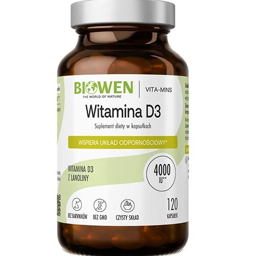 Biowen Witamina D3 4000 120 k