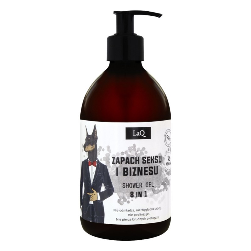 LAQ Doberman żel pod prysznic 8 w 1 500 ml LAQ Doberman żel pod prysznic 8 w 1 500 ml