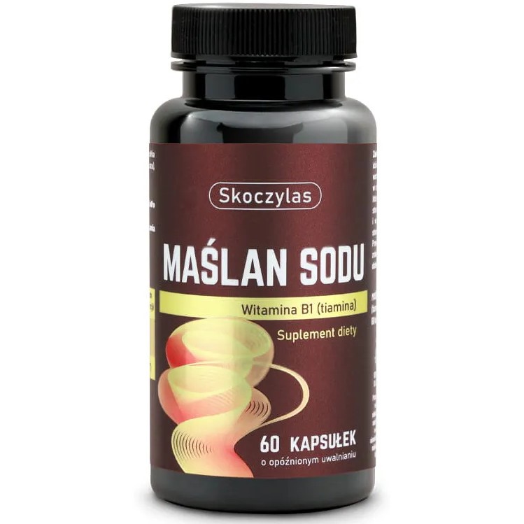 Skoczylas Maślan Sodu Witamina B1 60 k Skoczylas Maślan Sodu Witamina B1 60 k