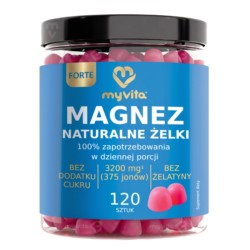 Myvita Żelki Naturalne Magnez 120 szt
