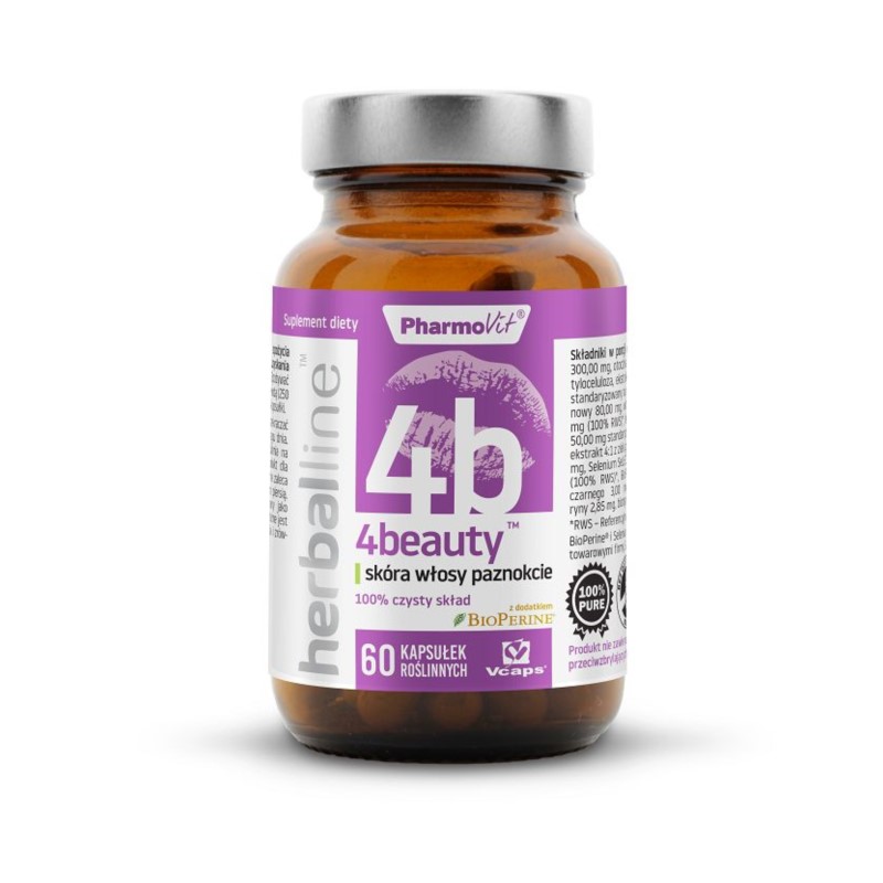 Pharmovit 4beauty Herballine 60 k skóra włosy