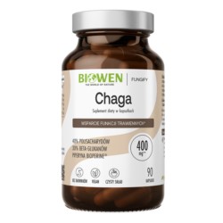 Biowen Chaga 400 mg 90 kapsułek