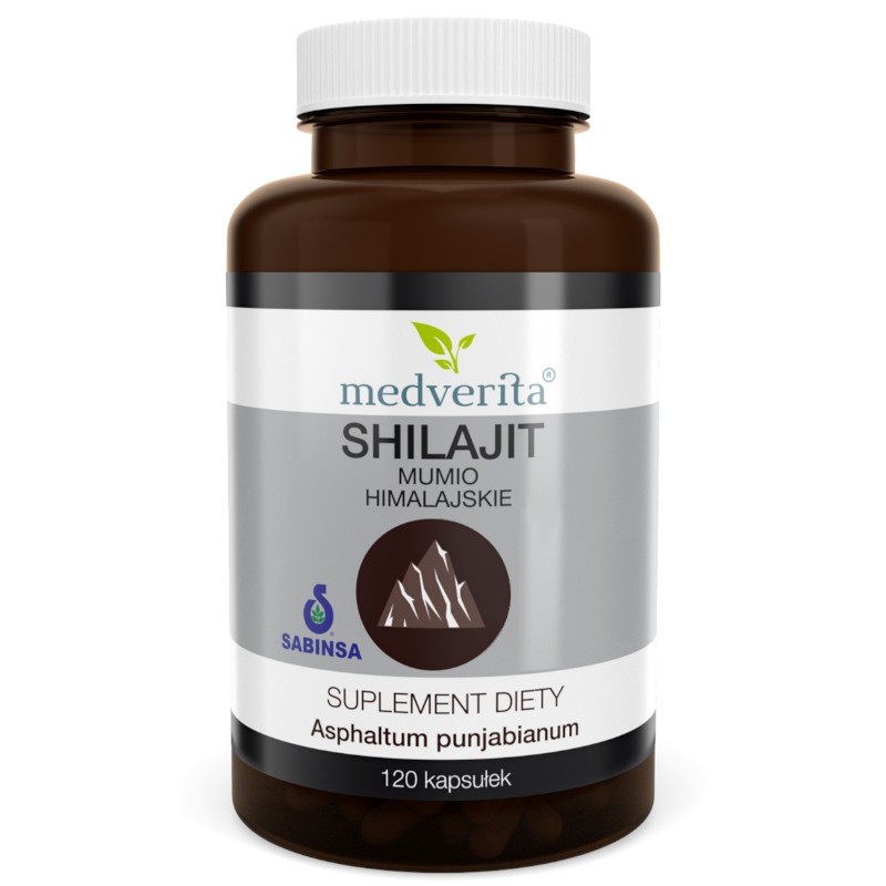 Medverita Shilajit 120 kapsułek mumio