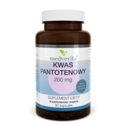 Medverita Kwas Pantotenowy 200 mg  90 kap