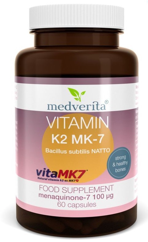 Medverita Witamina K2 MK7 100ug 60 K Medverita Witamina K2 MK7 100ug 60 K
