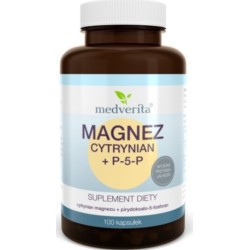 Medverita Magnez Cytrynian P 5 P100 K