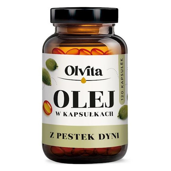 Olvita Olej Z Pestek Dyni 120 Kaps.