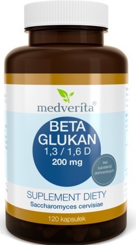 Medverita Beta Glukan 200 mg 120 k Medverita Beta Glukan 200 mg 120 k