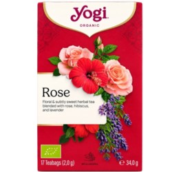 Yogi Tea Herbata Rose Bio 17X2 G Różana