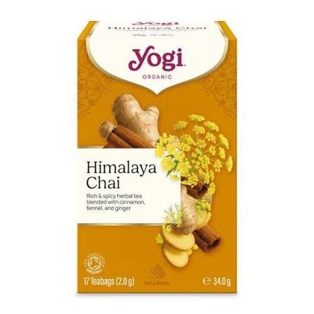 Yogi Tea Herbata Himalaya Bio 17X2 G Z Imbirem Yogi Tea Herbata Himalaya Bio 17X2 G Z Imbirem