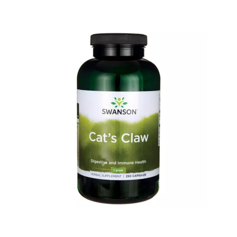 SWANSON CAT'S CLAW 500MG/250 KAPS. SWANSON CAT'S CLAW 500MG/250 KAPS.