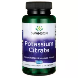 SWANSON CYTRYNIAN POTASU 99MG/120 KAPS. SWANSON CYTRYNIAN POTASU 99MG/120 KAPS.