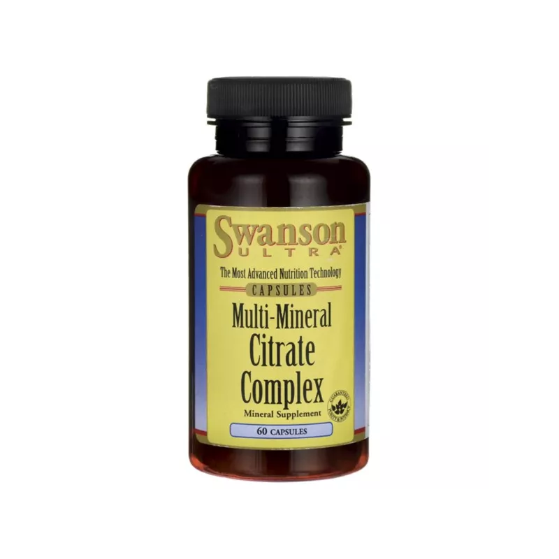 SWANSON CYTRYNIANY  MULTI MINERAL COMPLEX 60 KAPS.