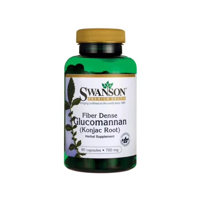SWANSON GLUKOMANNAN 700MG/90 KAPS. SWANSON GLUKOMANNAN 700MG/90 KAPS.