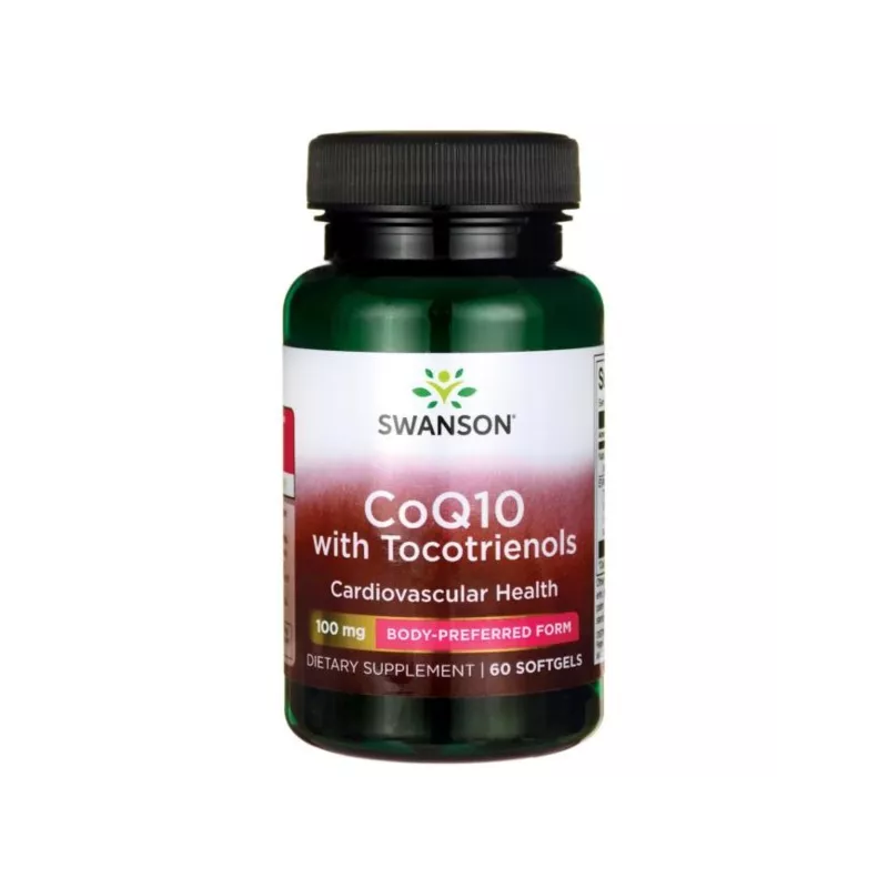SWANSON KOENZYM Q10 Z TOKOTRIENOLAMI 10 MG SWANSON KOENZYM Q10 Z TOKOTRIENOLAMI 10 MG